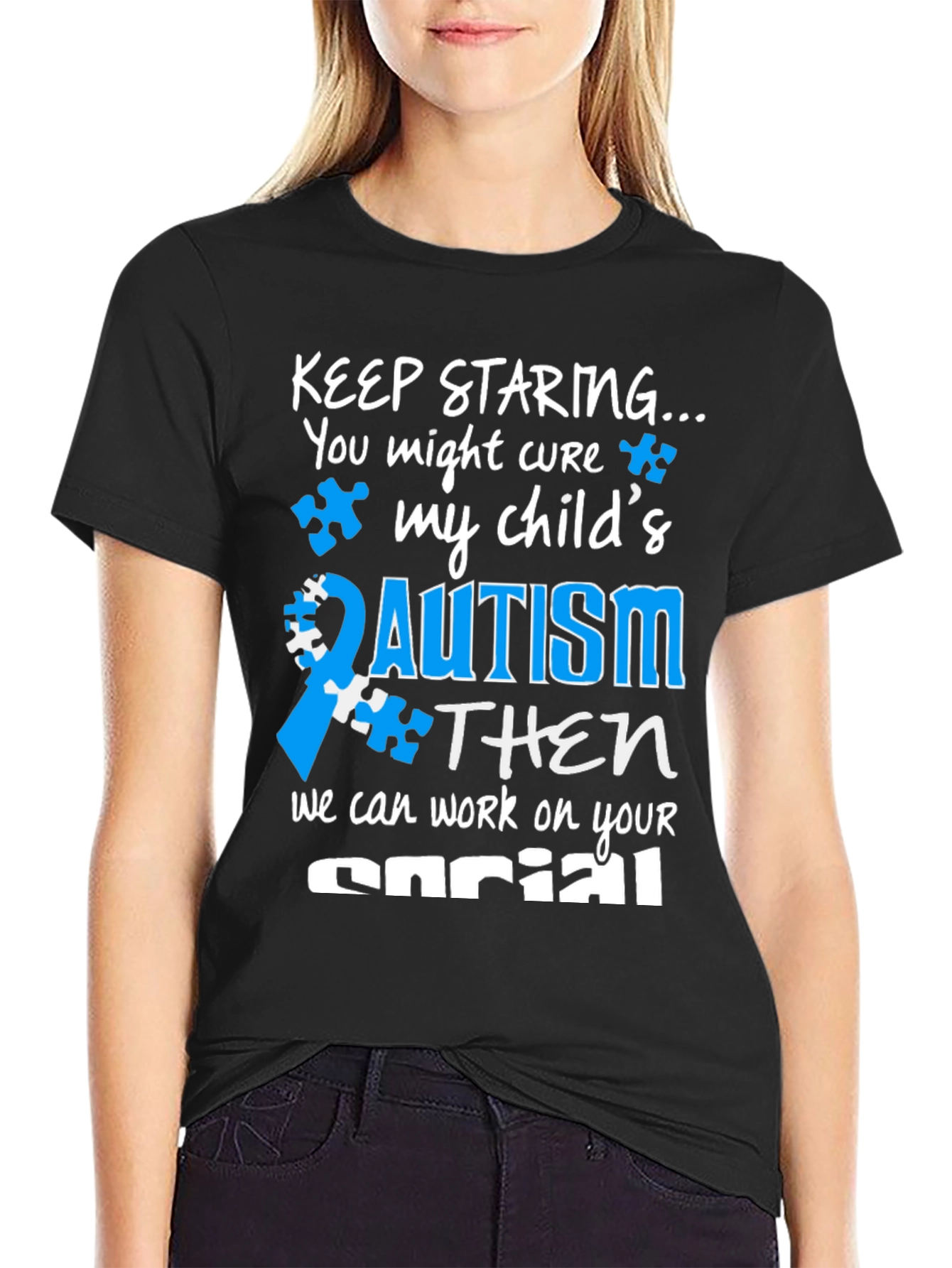 Autism Awareness T-Shirt: Keep Staring