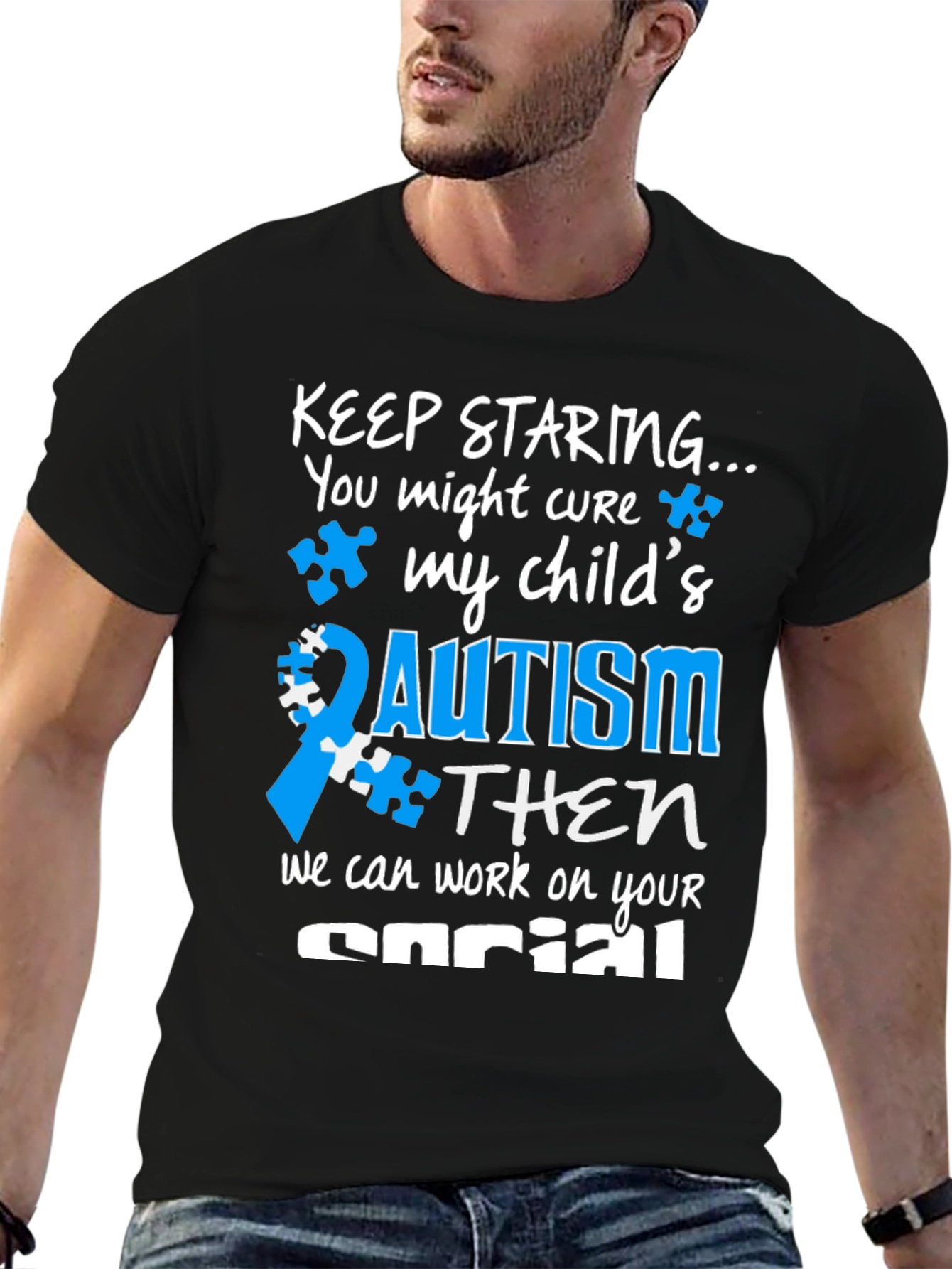 Autism Awareness T-Shirt: Keep Staring