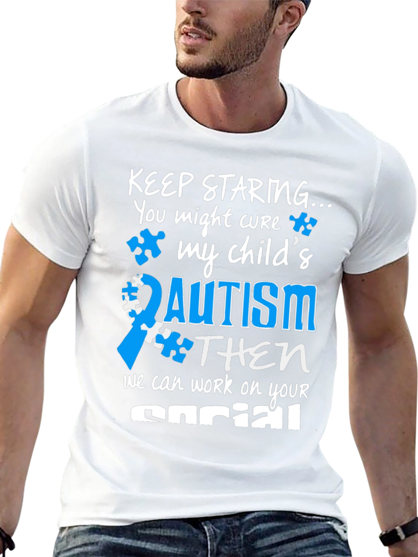 Autism Awareness T-Shirt: Keep Staring
