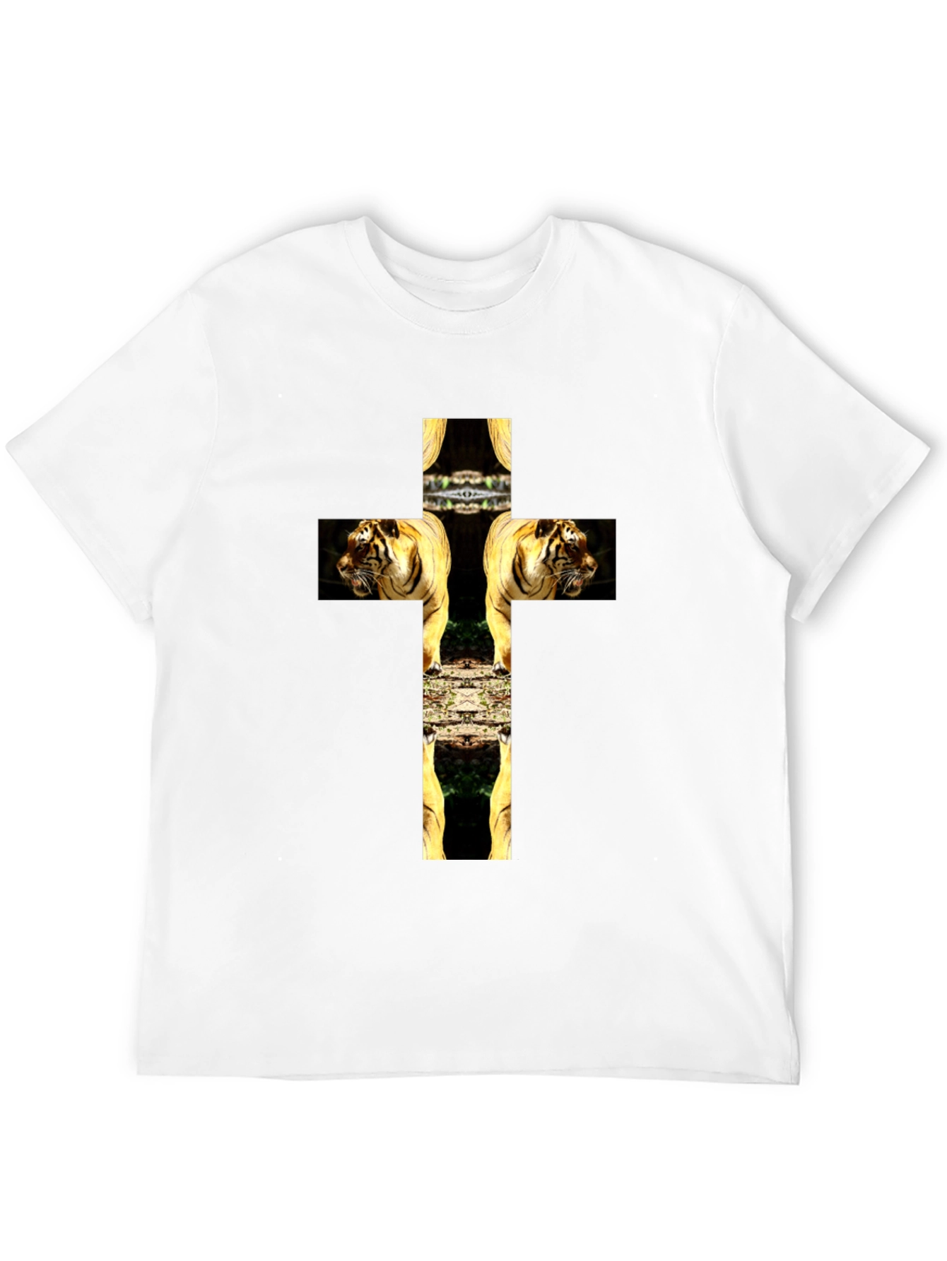 Tiger Cross Graphic Tee