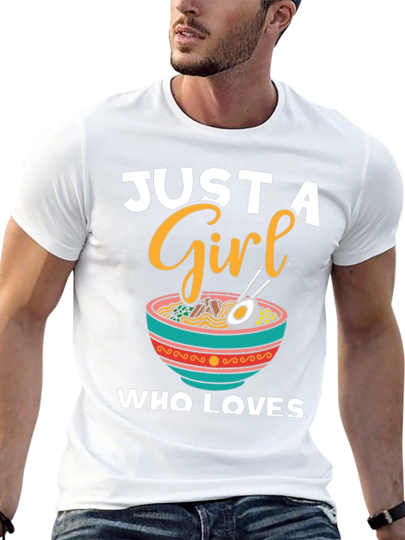 Just a Girl Who Loves Ramen T-Shirt