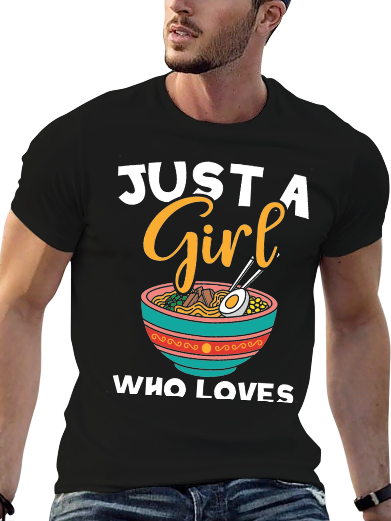 Just a Girl Who Loves Ramen T-Shirt