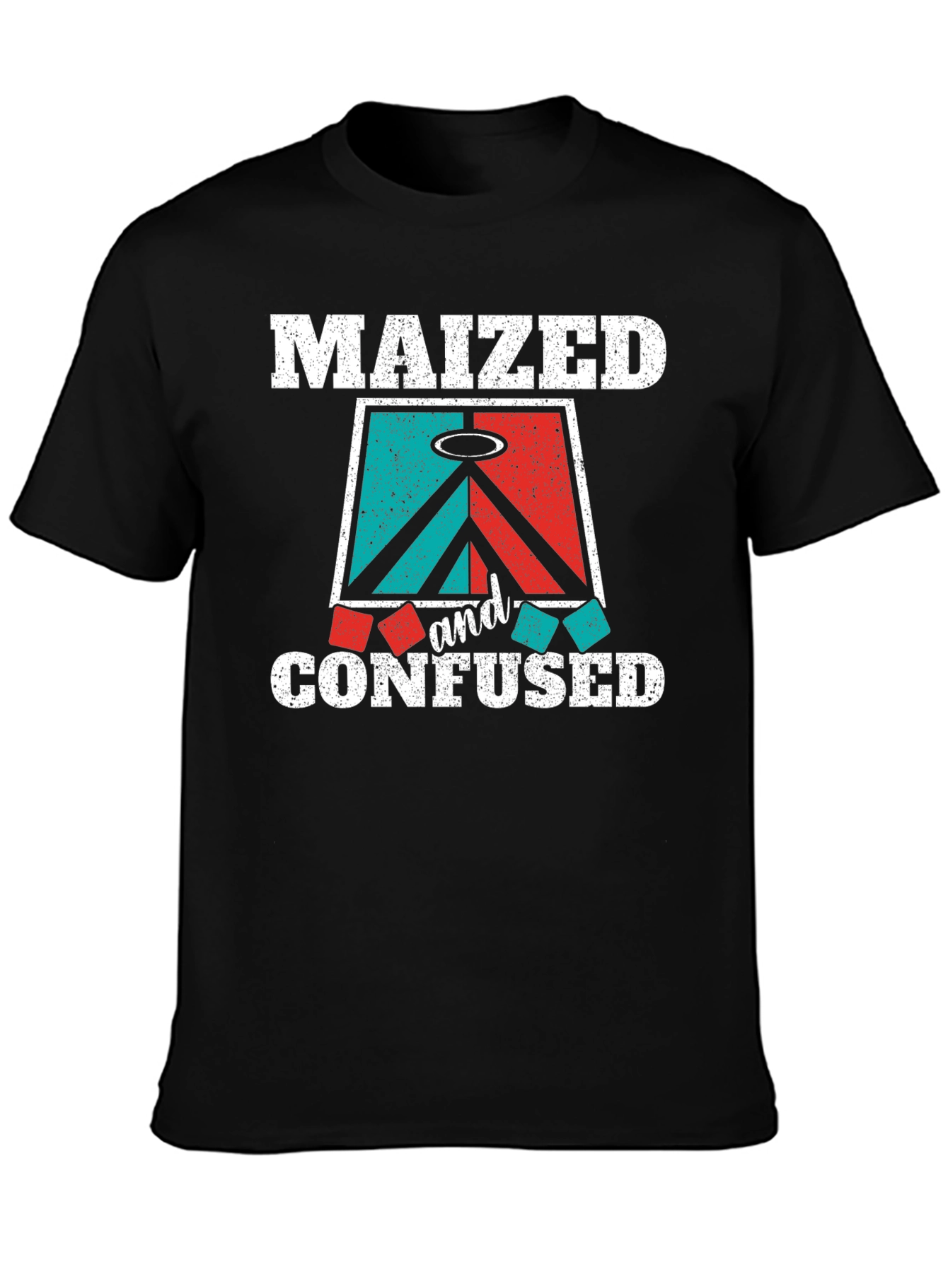 Maized & Confused Cornhole Graphic Tee