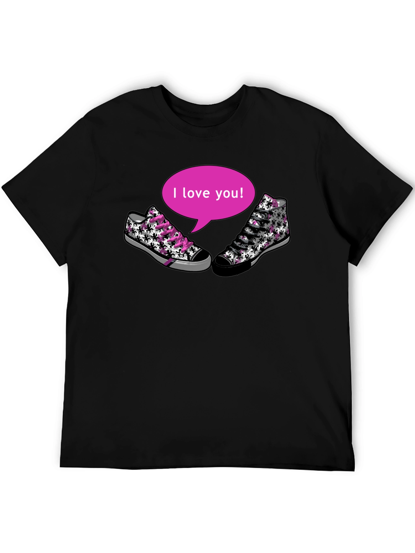 I Love You Sneaker T-Shirt