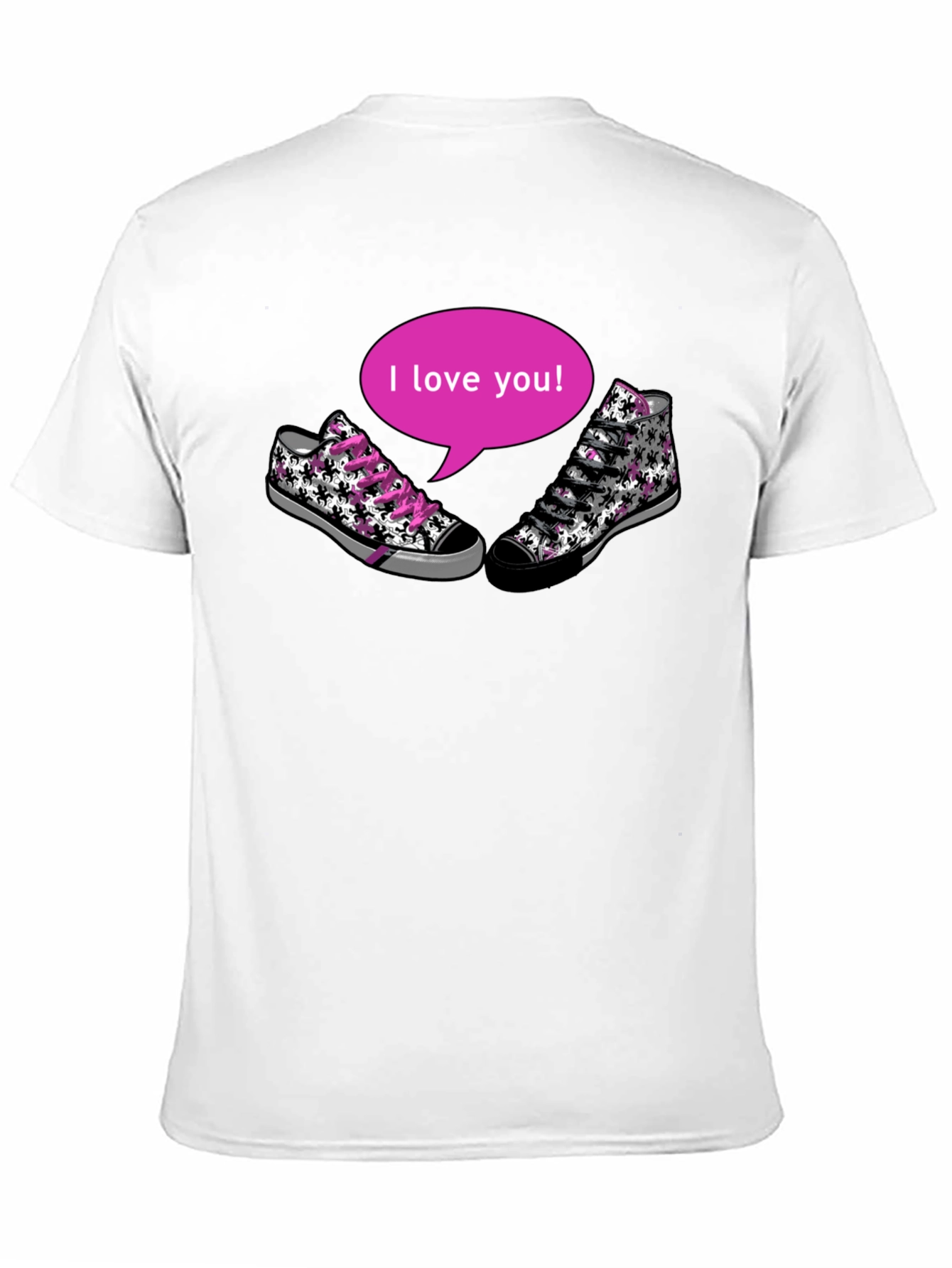 I Love You Sneaker T-Shirt