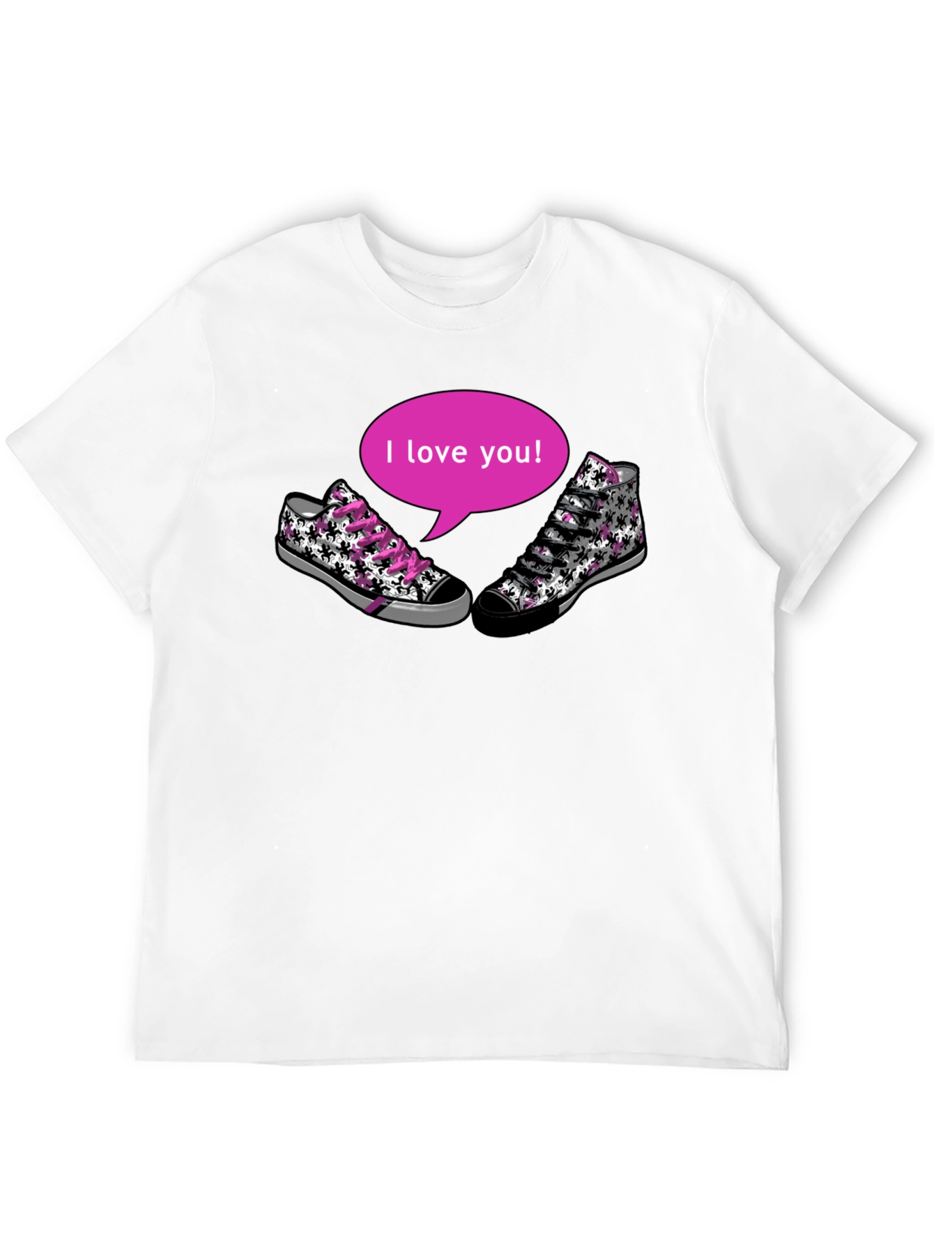 I Love You Sneaker T-Shirt