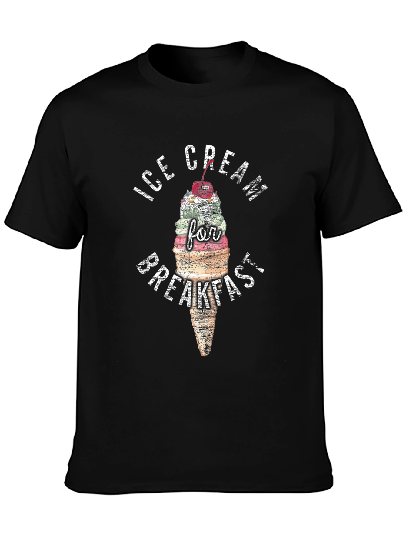 Ice Cream for Breakfast Graphic Tee