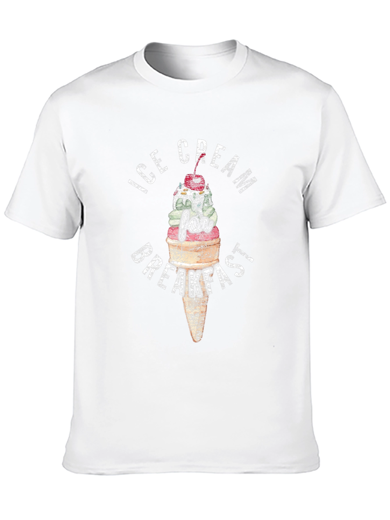 Ice Cream for Breakfast Graphic Tee