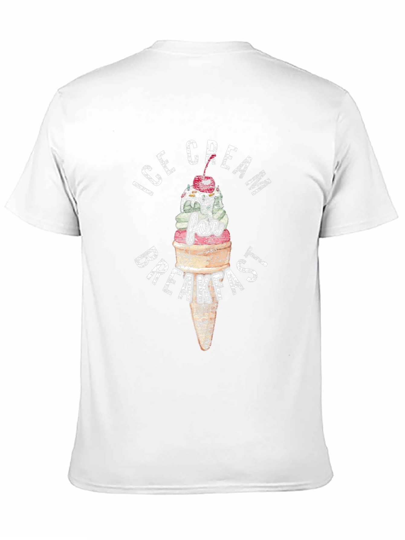 Ice Cream for Breakfast Graphic Tee