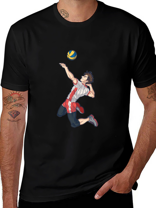 Volleyball Anime Graphic T-Shirt