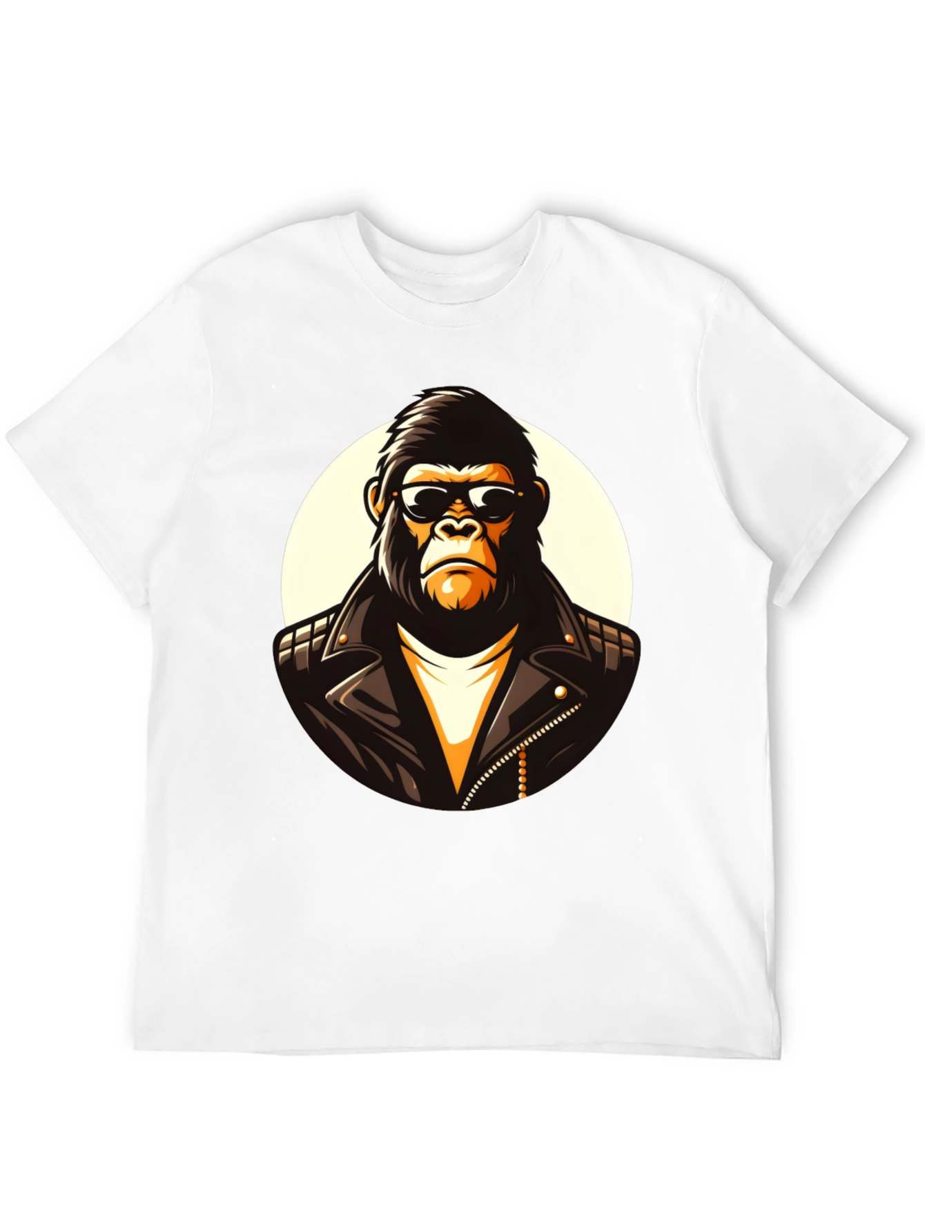 Cool Gorilla Graphic Tee - Black Cotton T-Shirt