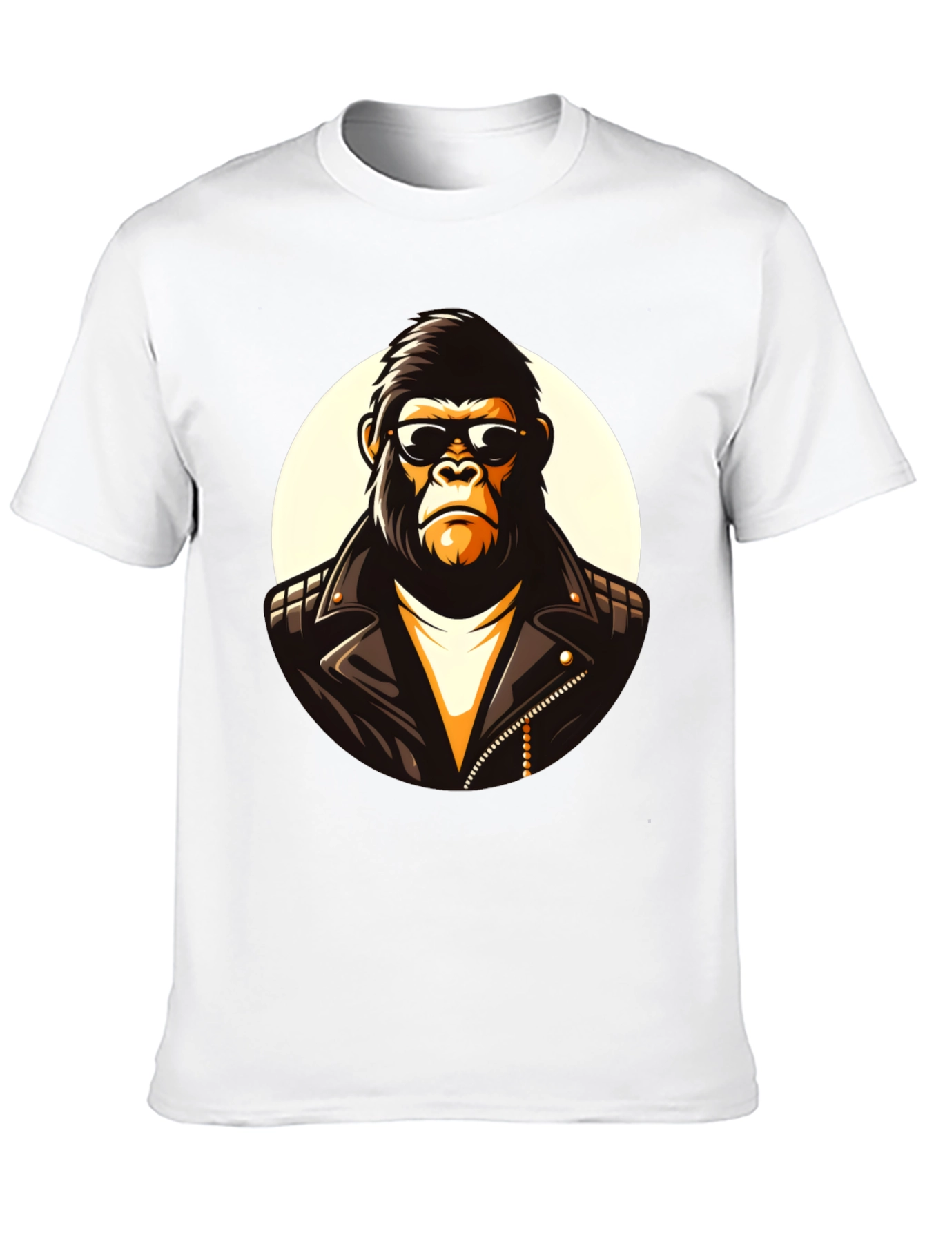 Cool Gorilla Graphic Tee - Black Cotton T-Shirt