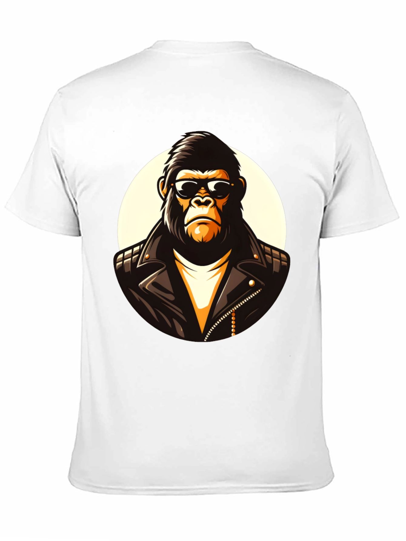 Cool Gorilla Graphic Tee - Black Cotton T-Shirt