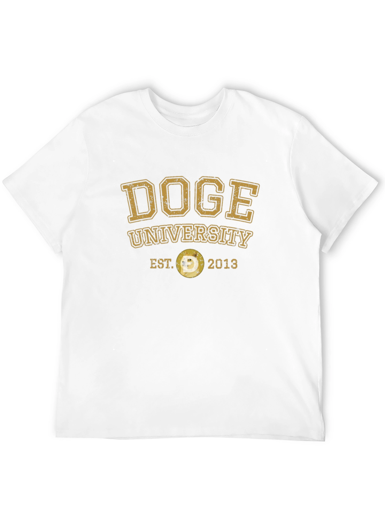 Doge University Black T-Shirt