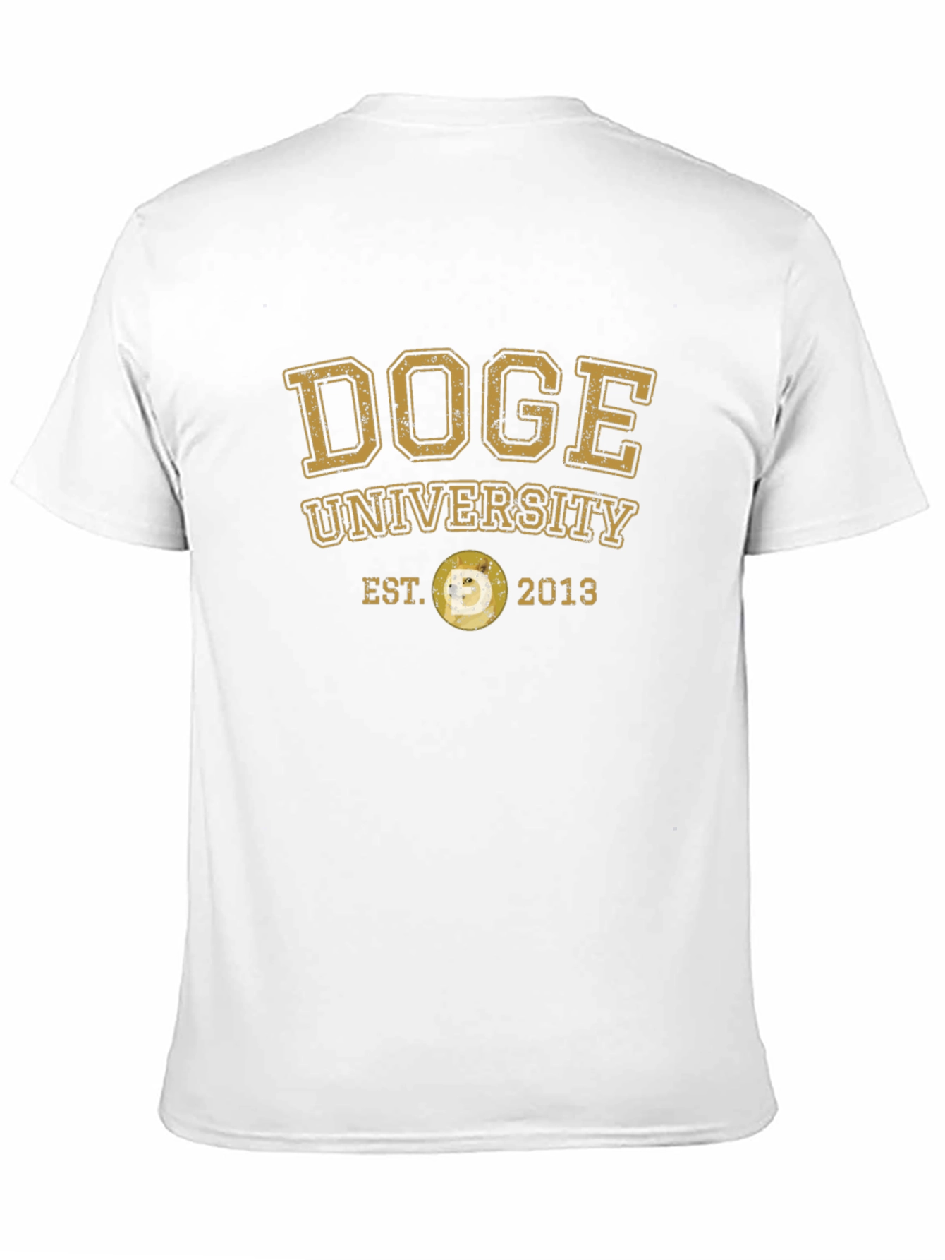 Doge University Black T-Shirt
