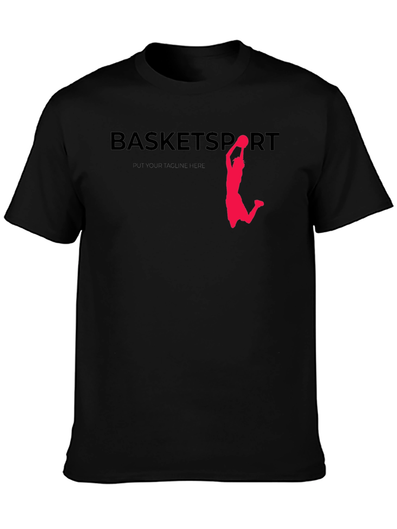 Basket Sport Black Tee