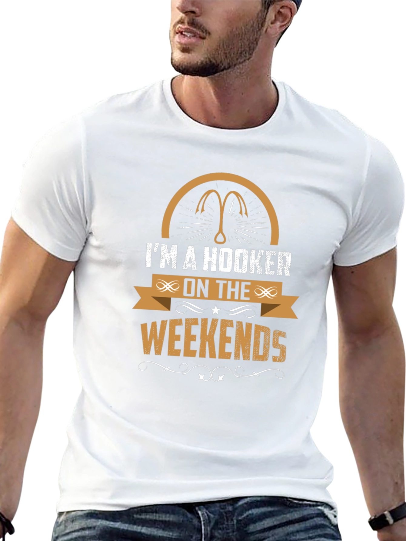 Im a Hooker on the Weekends Fishing T-Shirt