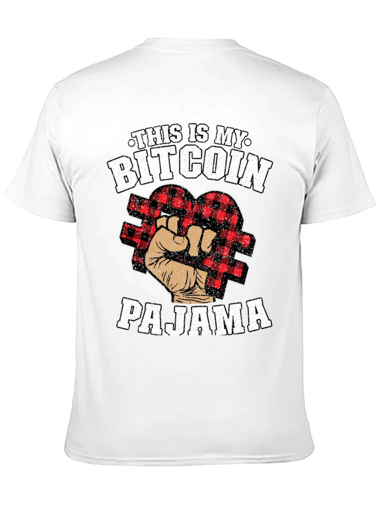 Bitcoin Pajama T-Shirt Funny Crypto Tee