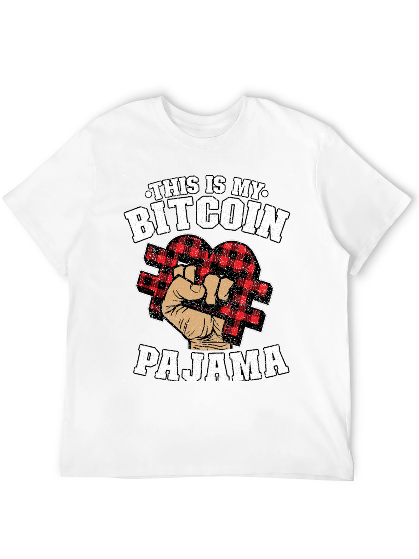 Bitcoin Pajama T-Shirt Funny Crypto Tee