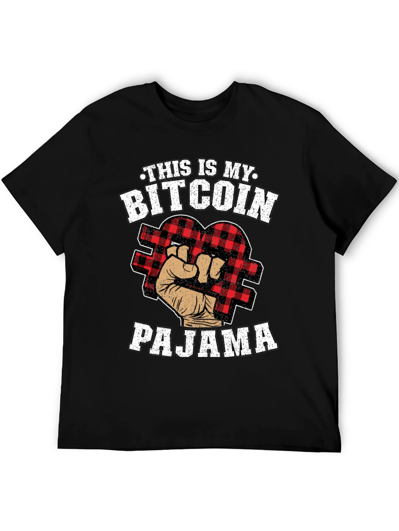Bitcoin Pajama T-Shirt Funny Crypto Tee