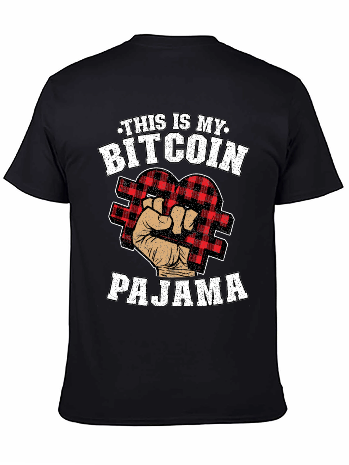 Bitcoin Pajama T-Shirt Funny Crypto Tee