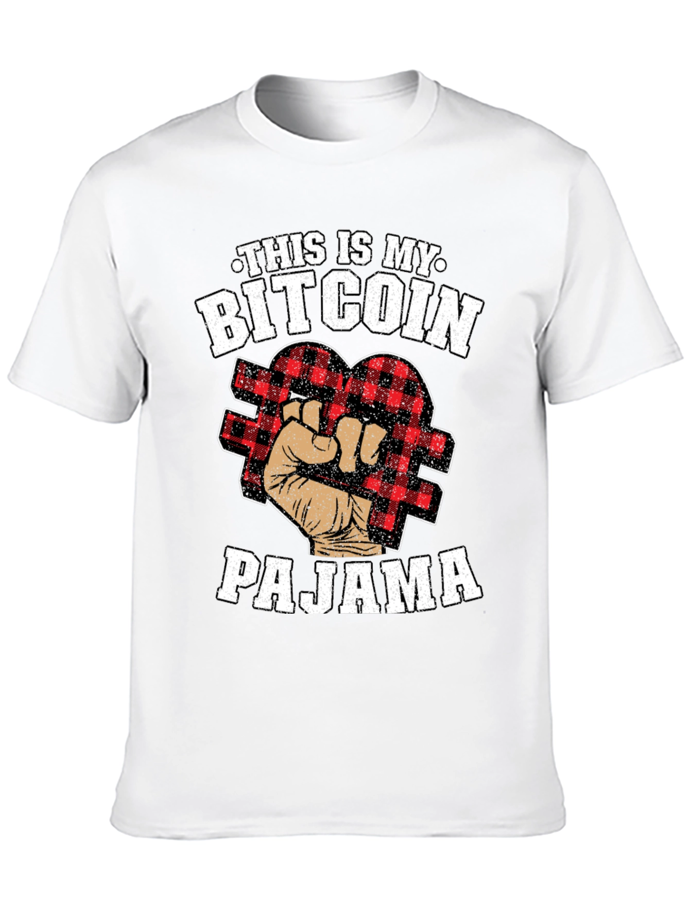 Bitcoin Pajama T-Shirt Funny Crypto Tee