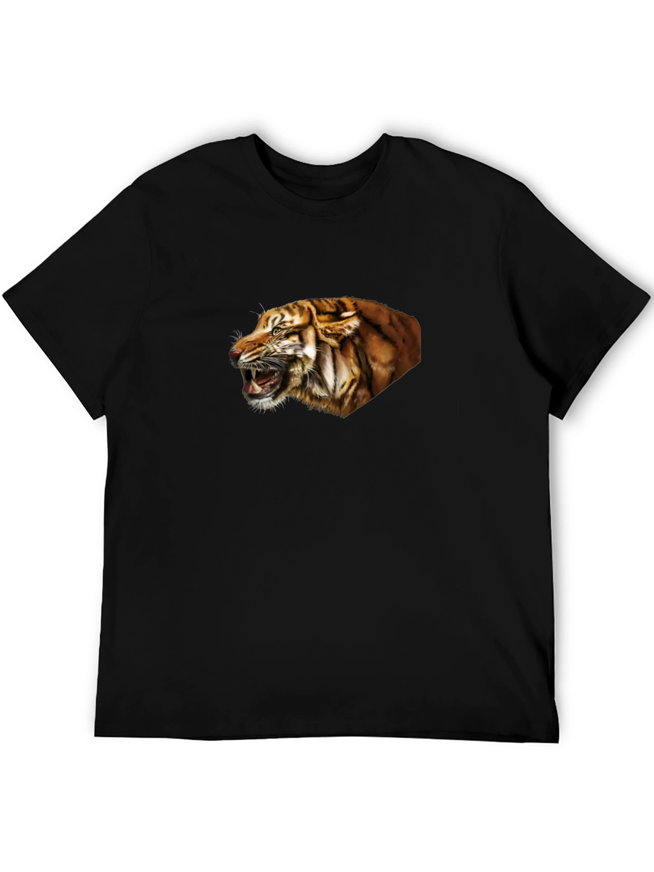 Tiger Graphic Tee - Fierce Black T-Shirt