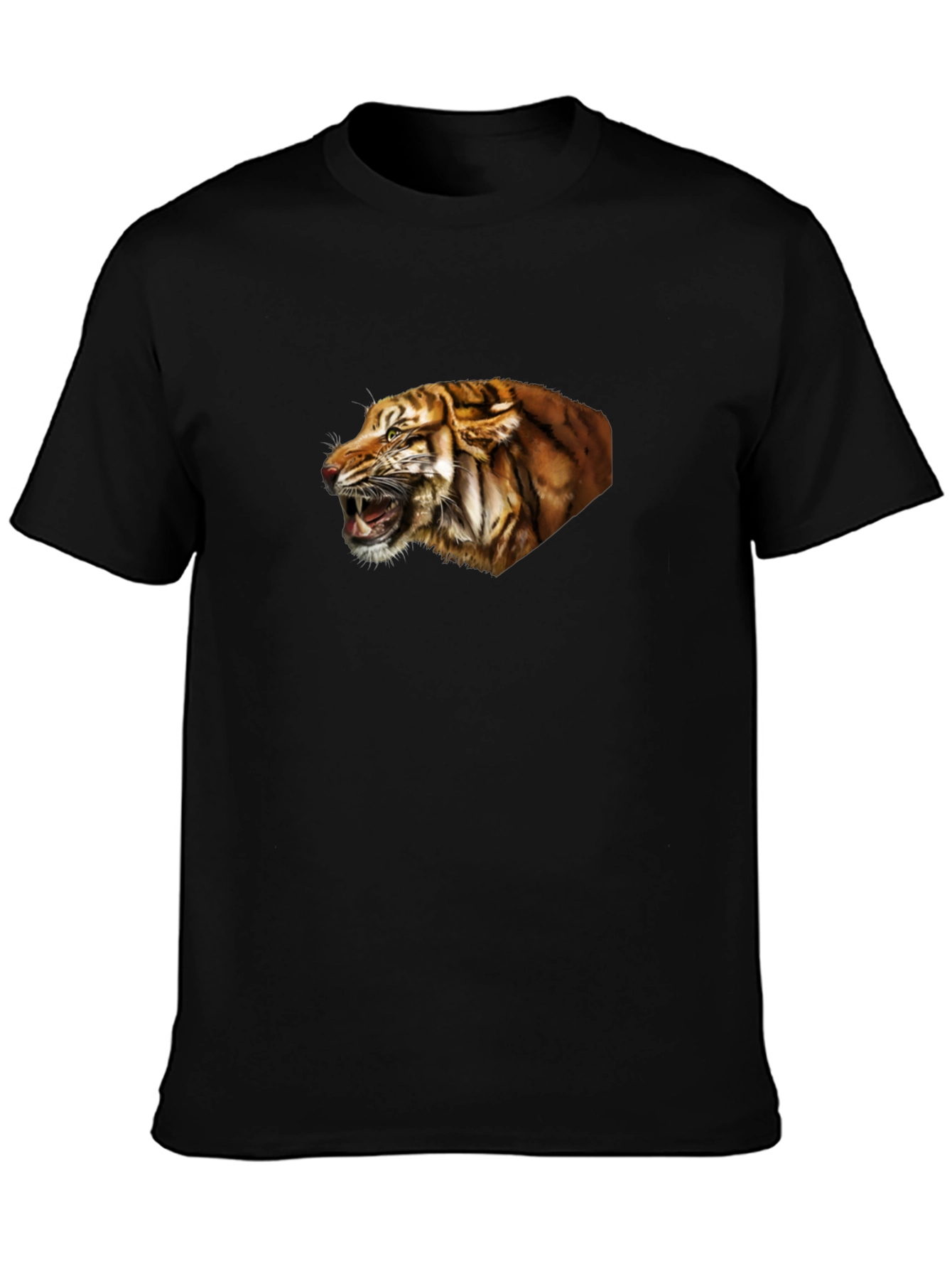 Tiger Graphic Tee - Fierce Black T-Shirt