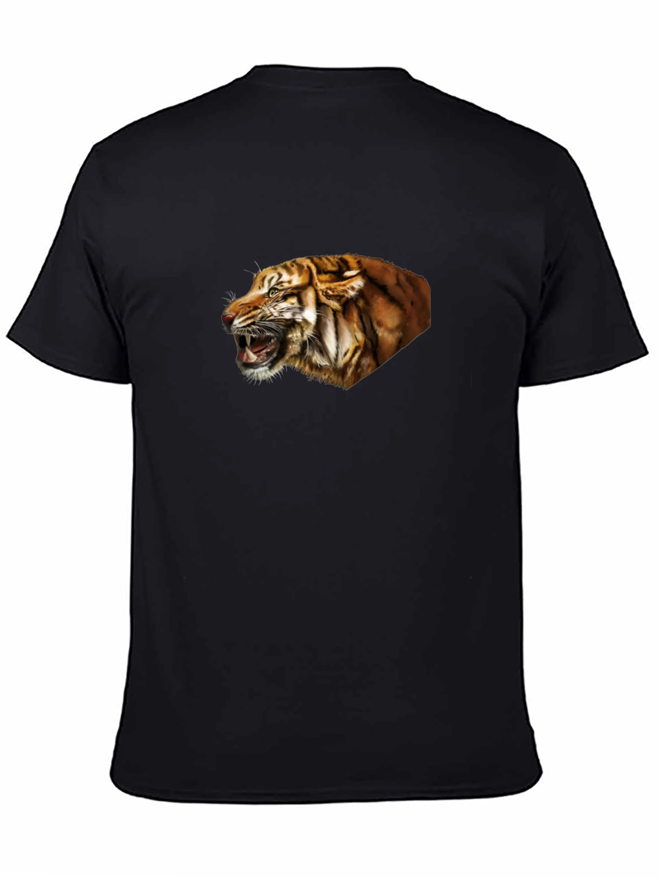 Tiger Graphic Tee - Fierce Black T-Shirt
