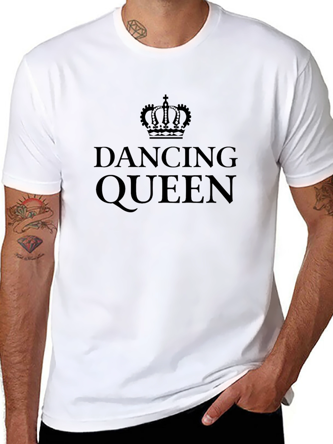 Dancing Queen T-Shirt - Black Graphic Tee