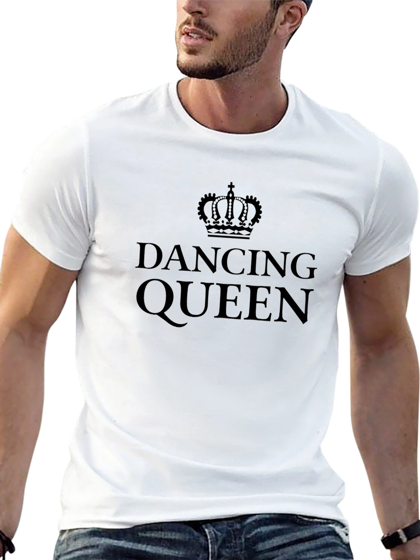Dancing Queen T-Shirt - Black Graphic Tee