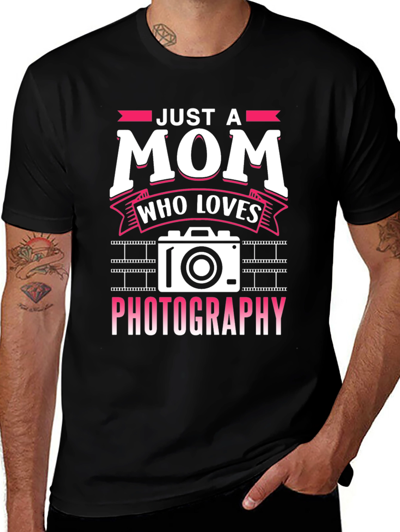Just a Mom Who Loves Photography T-Shirt
