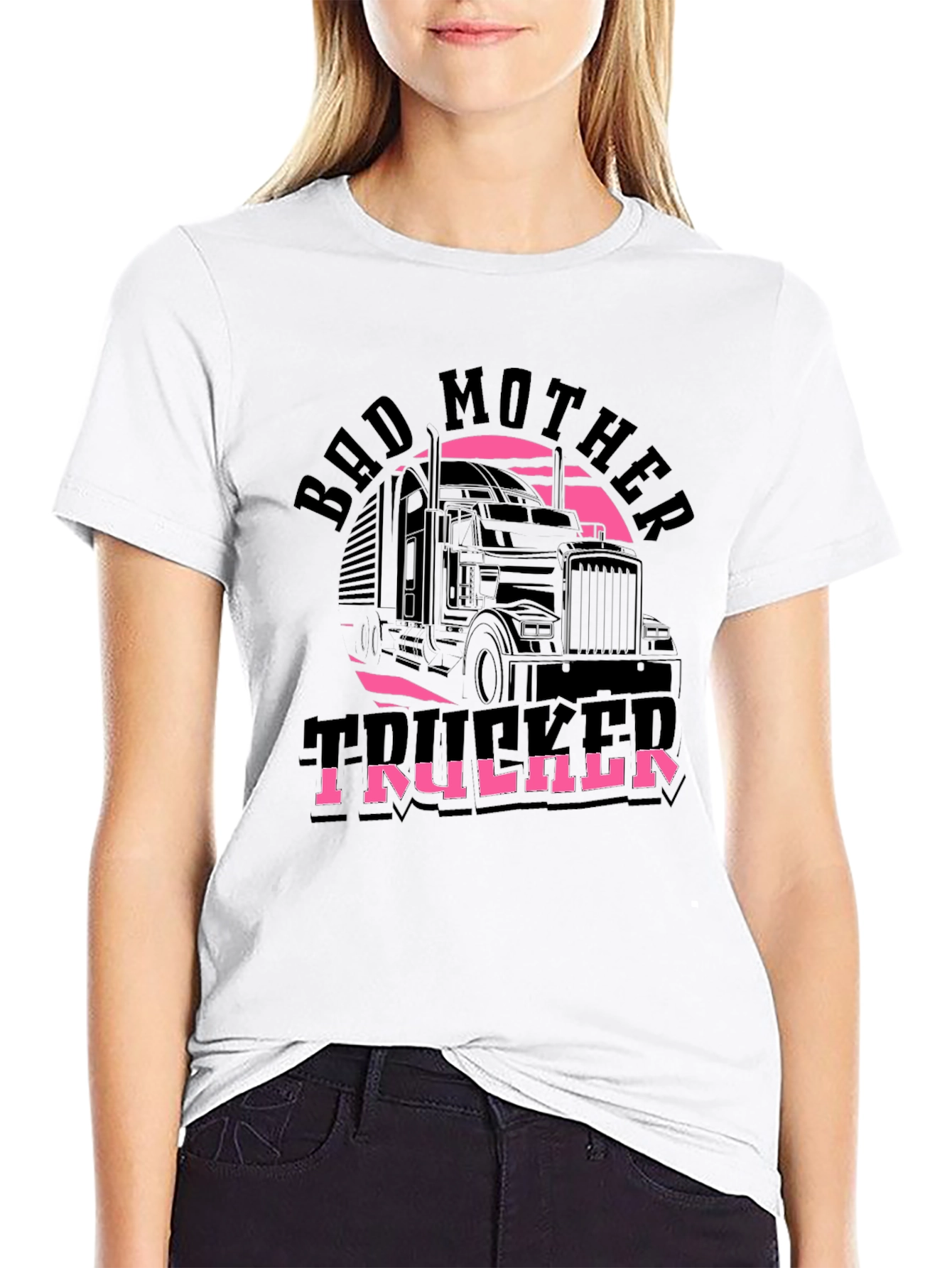 Bad Mother Trucker Graphic Tee