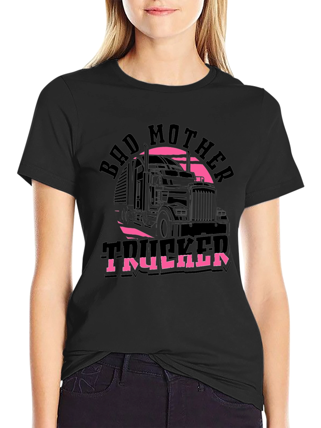 Bad Mother Trucker Graphic Tee
