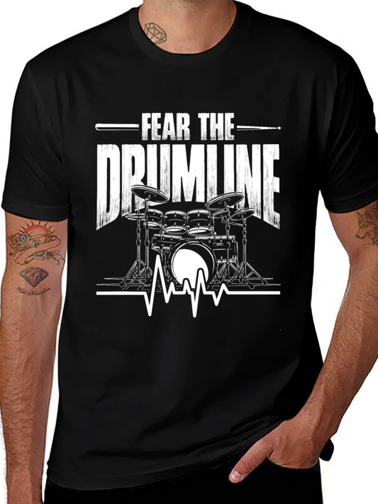 Fear the Drumline Black T-Shirt