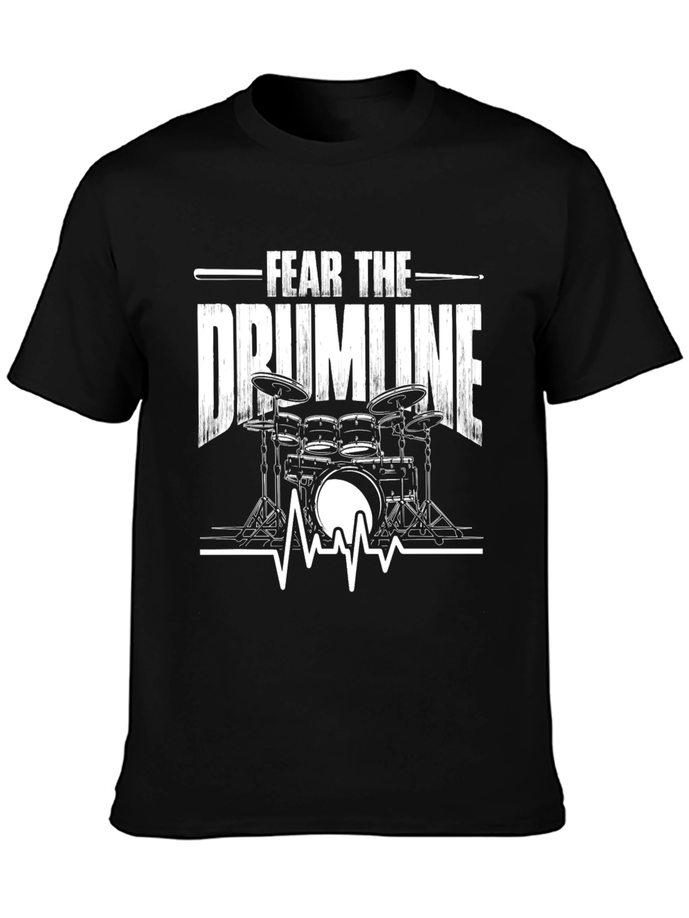 Fear the Drumline Black T-Shirt