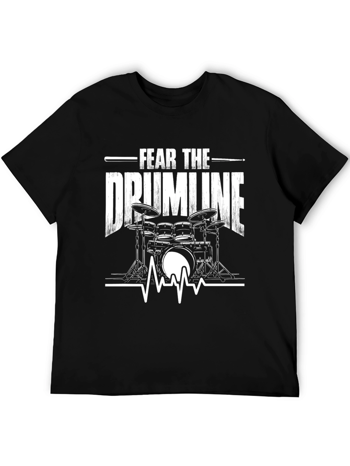 Fear the Drumline Black T-Shirt