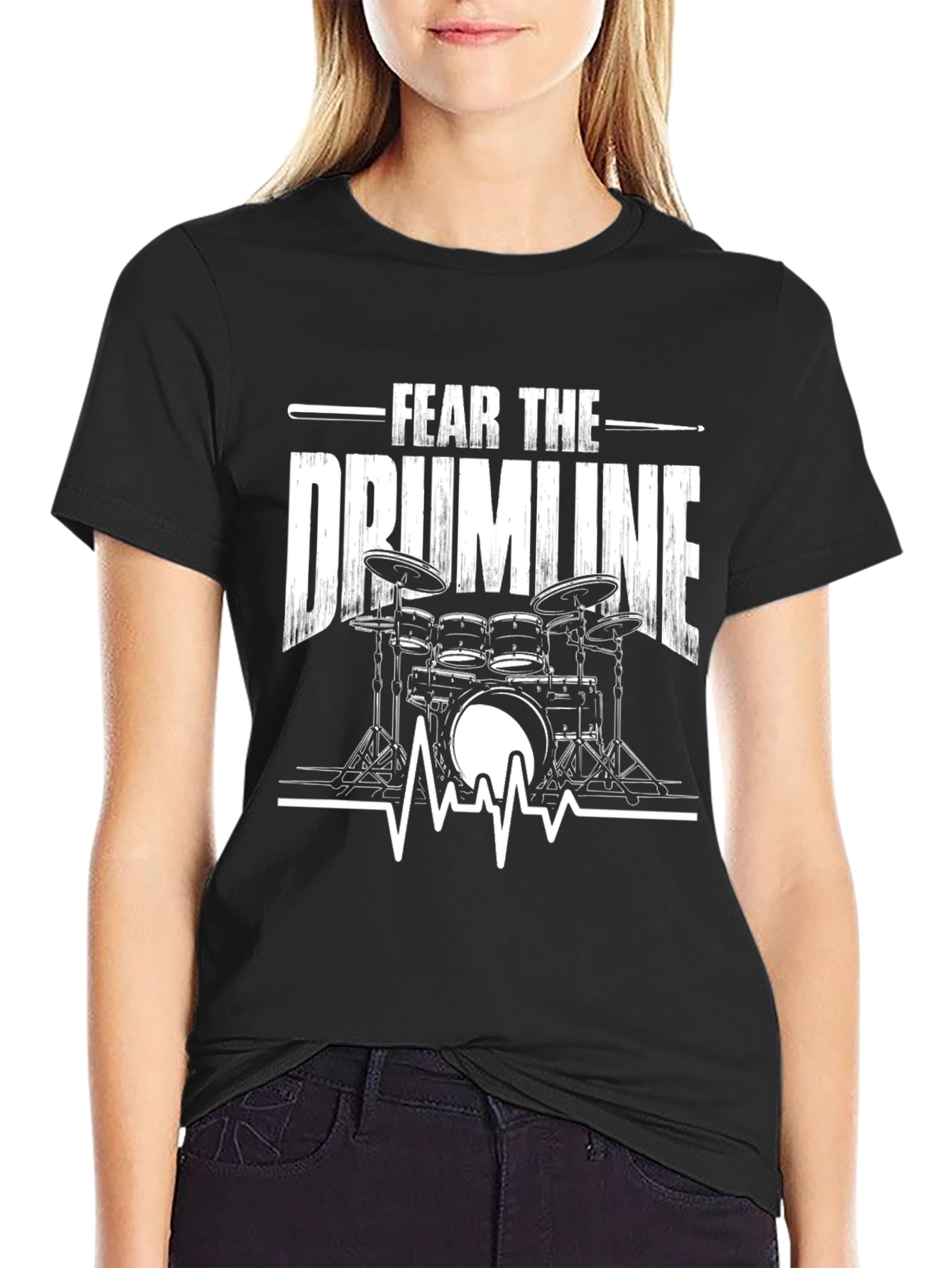 Fear the Drumline Black T-Shirt