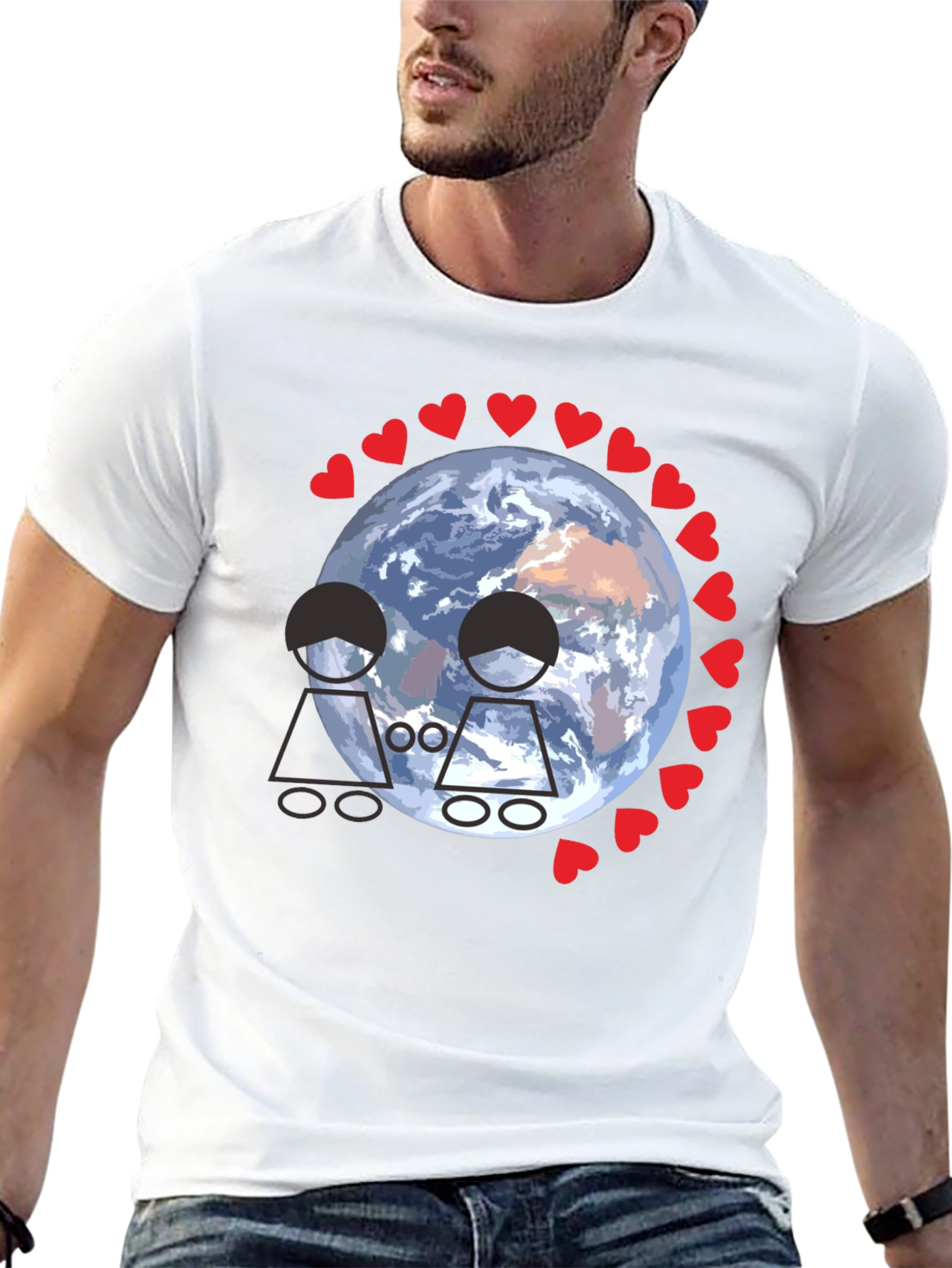 Love the Planet Tee - Earth Day Unisex Shirt