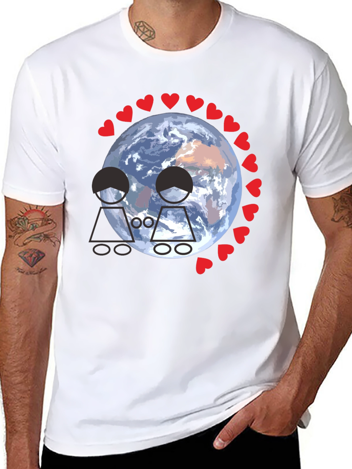 Love the Planet Tee - Earth Day Unisex Shirt