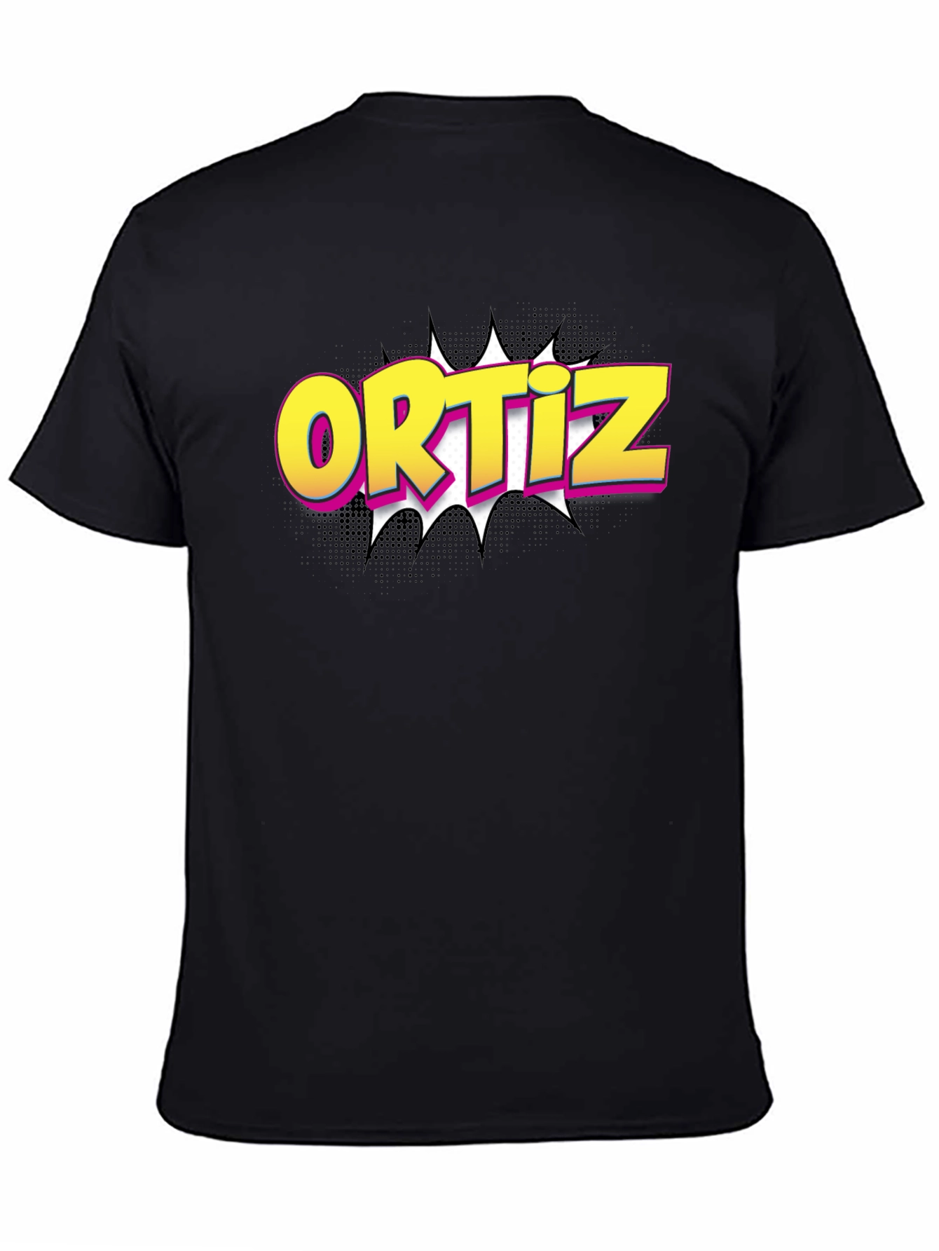 Ortiz Graphic T-Shirt - Bold Comic Book Style!