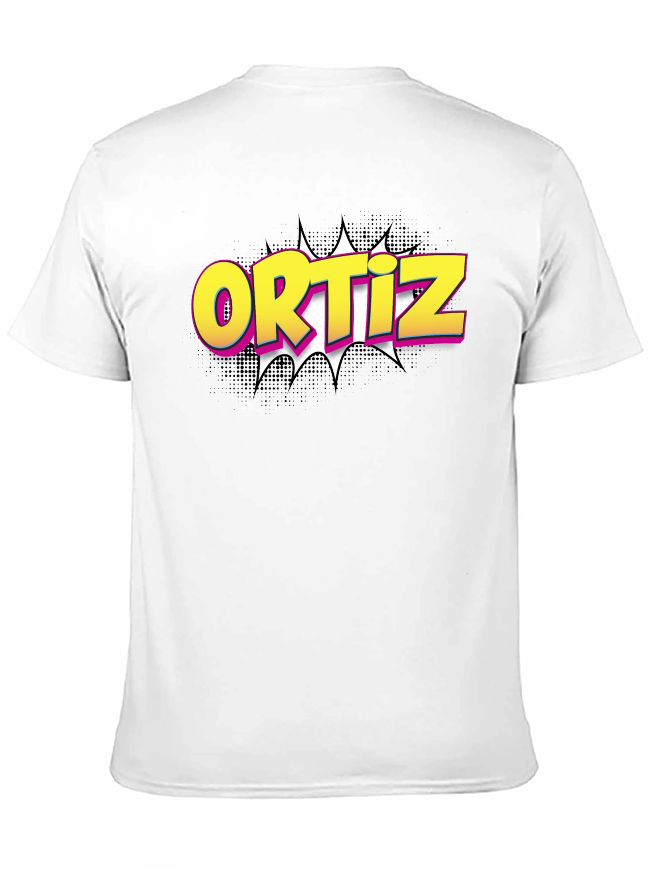 Ortiz Graphic T-Shirt - Bold Comic Book Style!