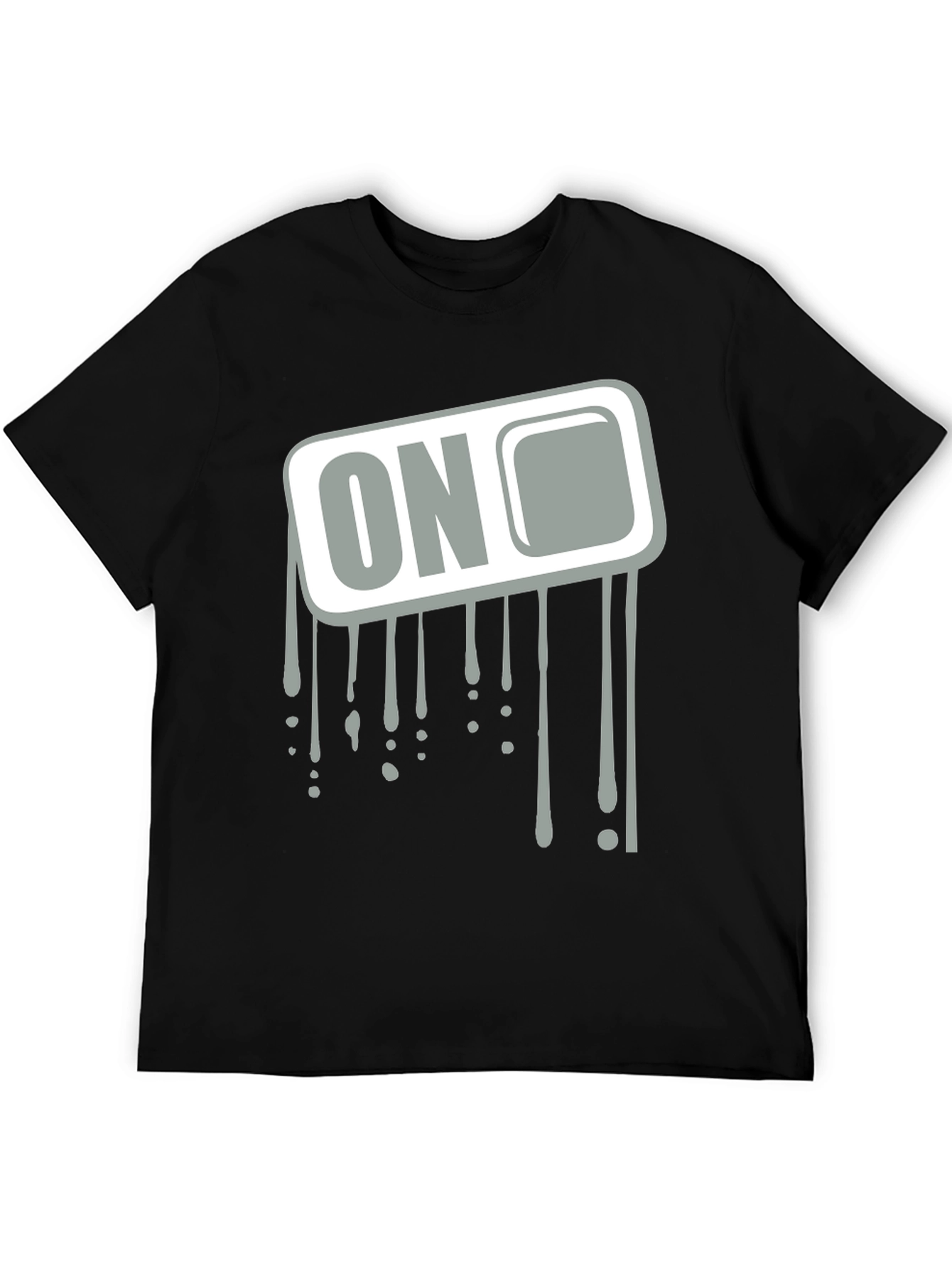 ON Graphic Print Mens T-Shirt - Cool Design