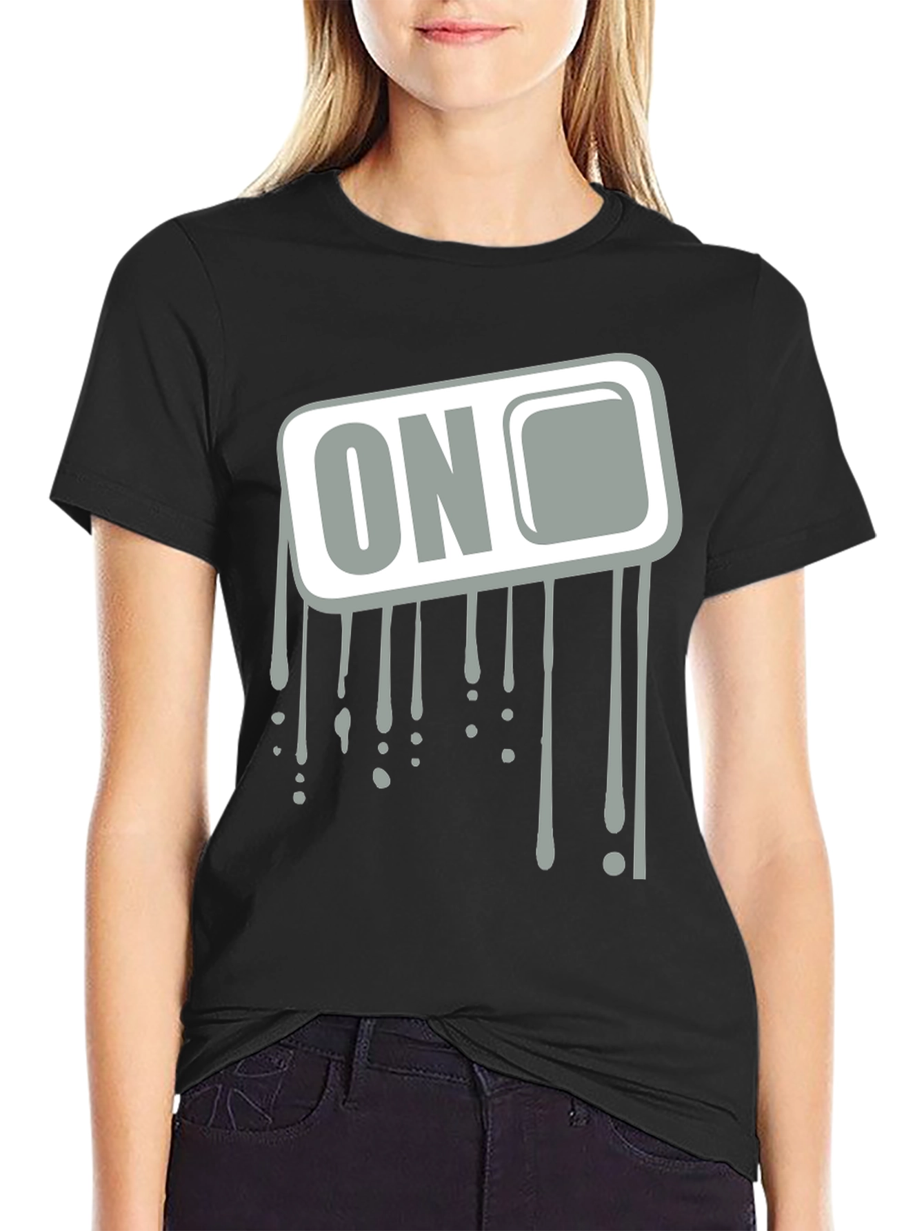 ON Graphic Print Mens T-Shirt - Cool Design