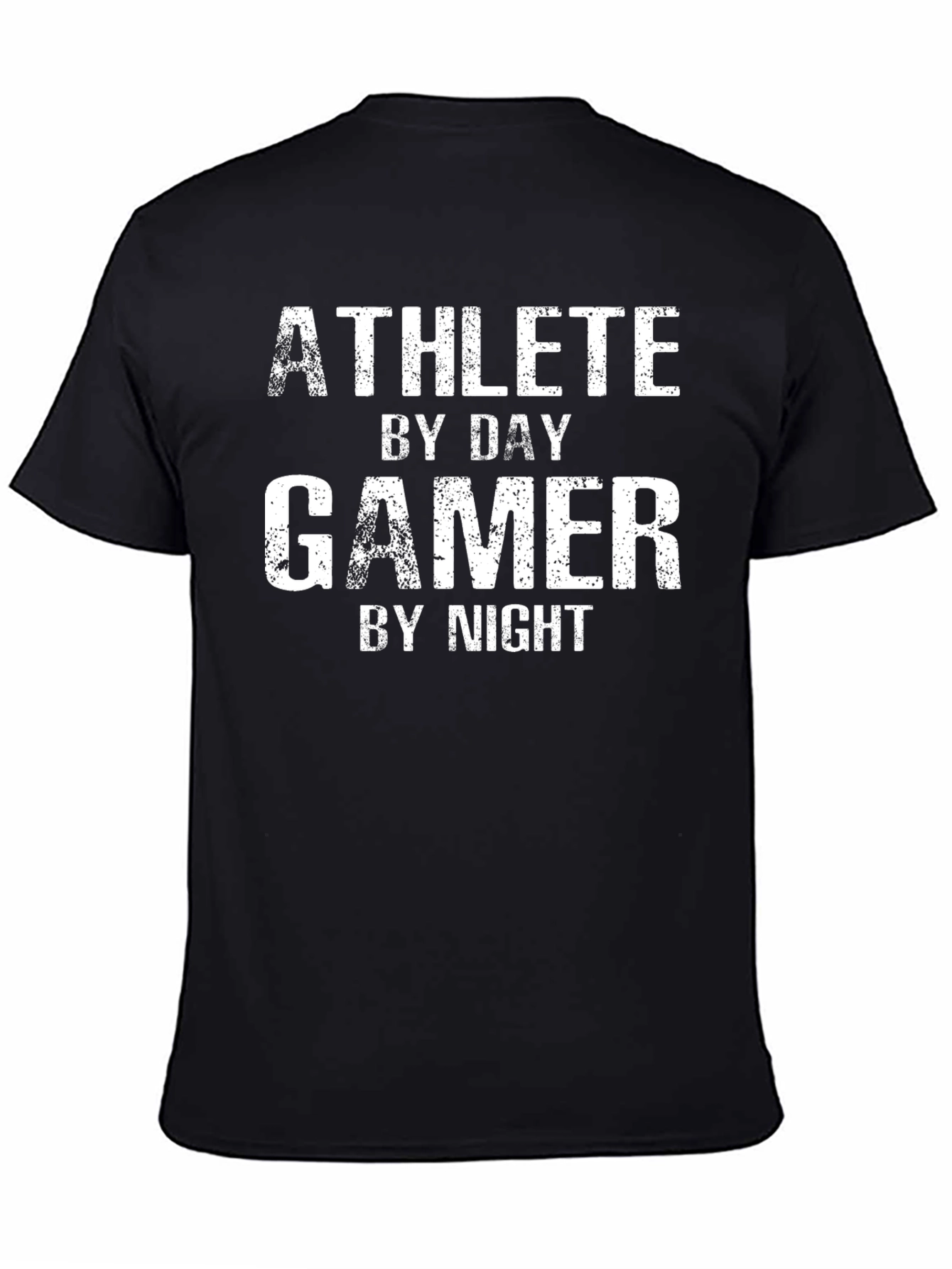 Athlete By Day Gamer By Night Graphic Tee