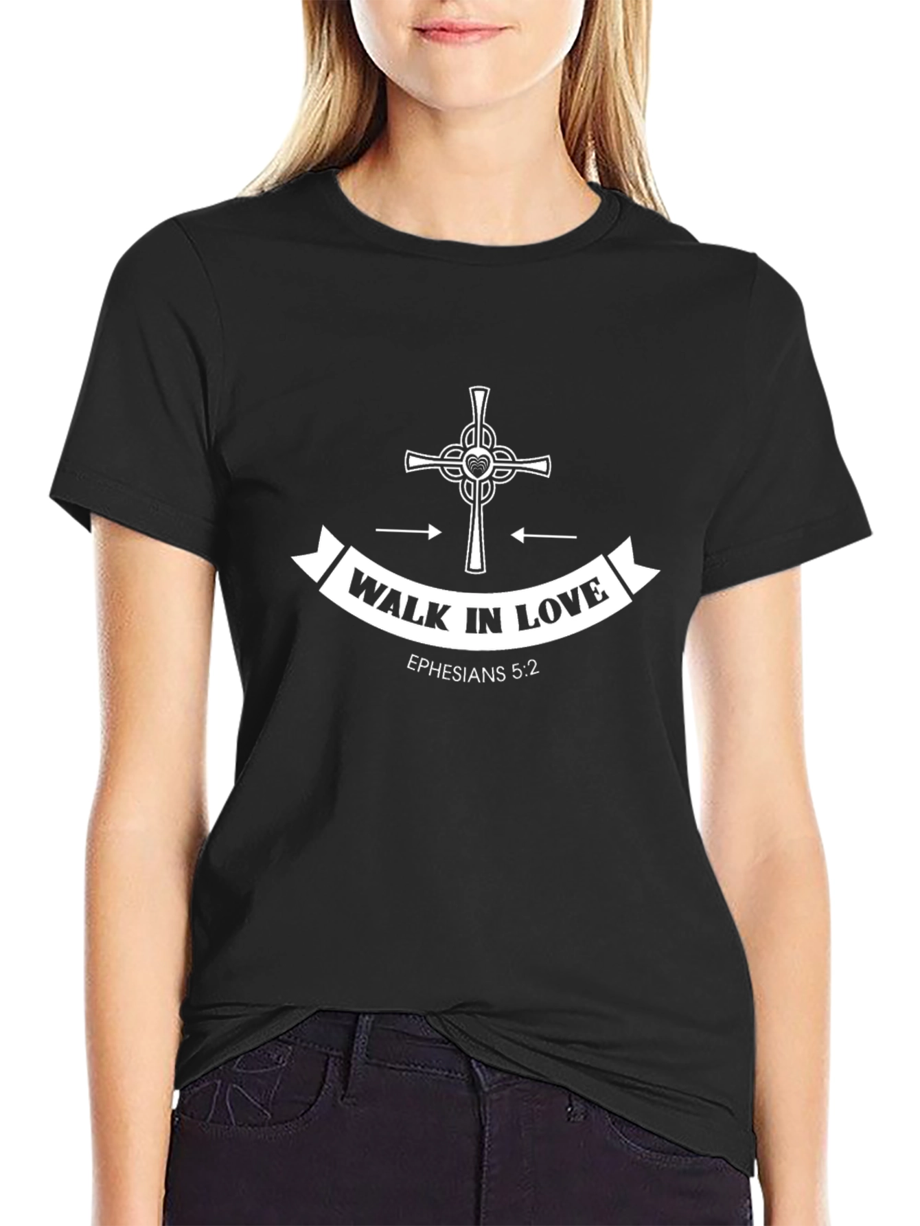 Walk in Love Graphic T-Shirt - Ephesians 5:2