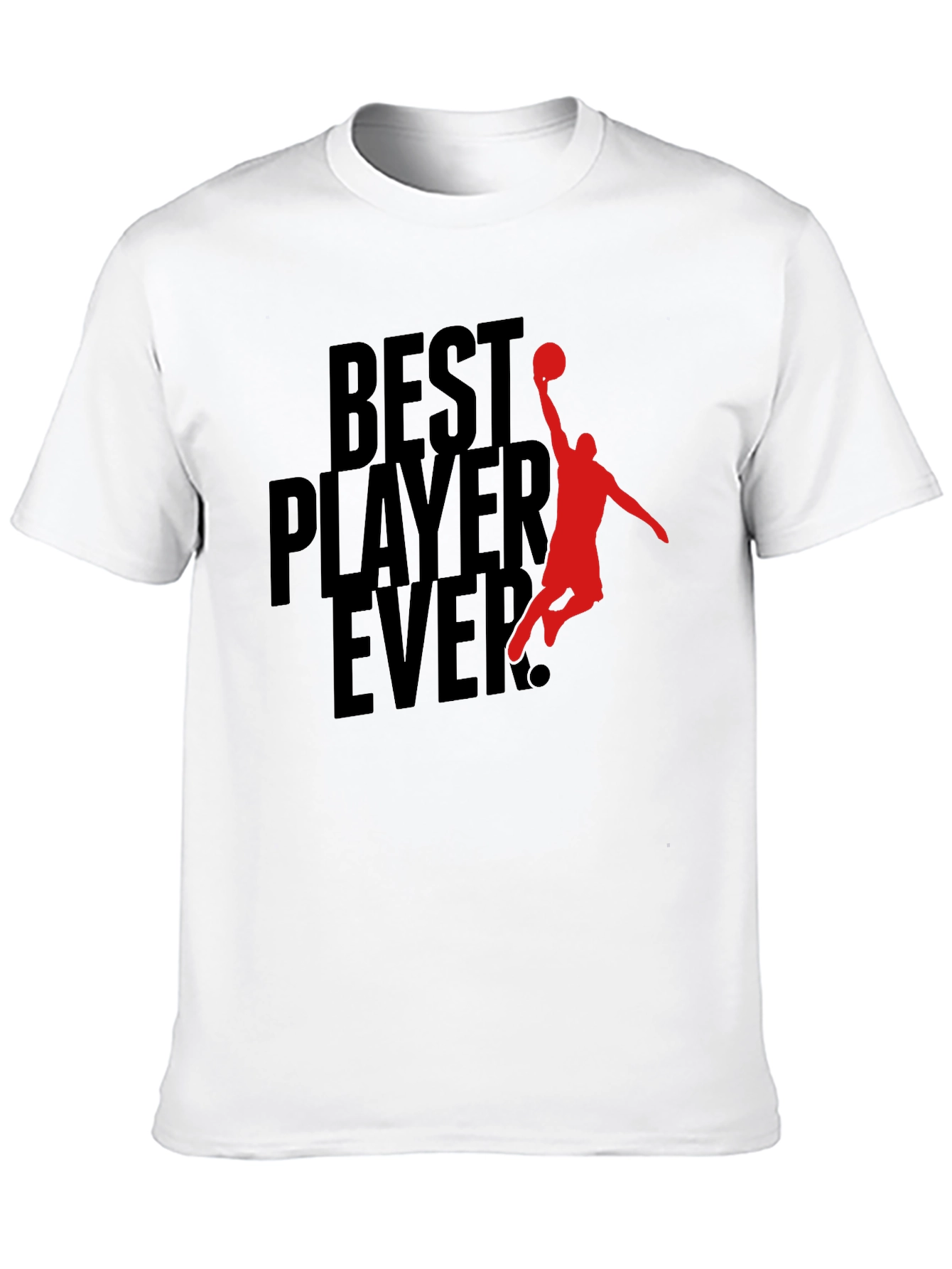 Best Player Ever Graphic Tee - Black