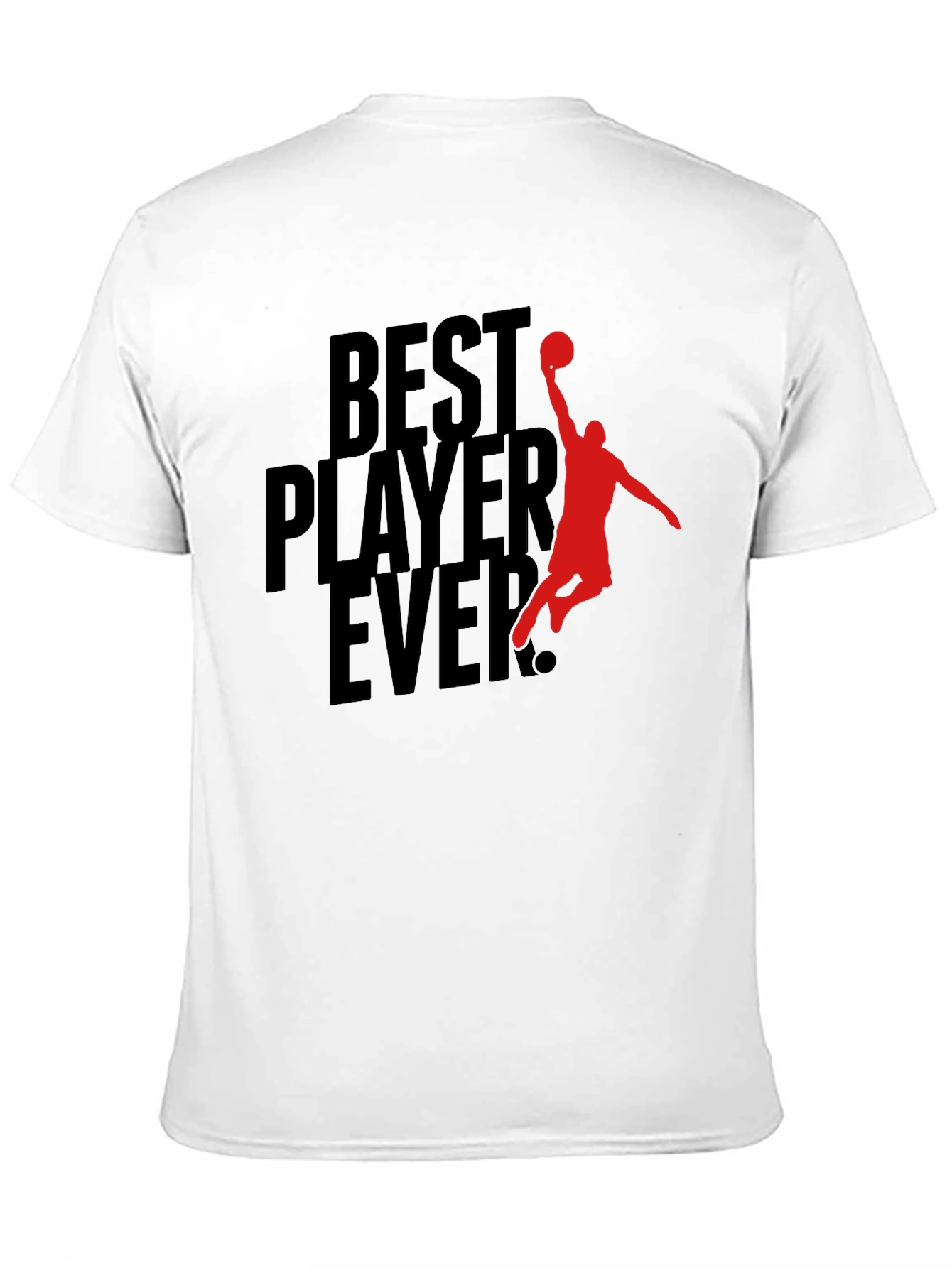 Best Player Ever Graphic Tee - Black