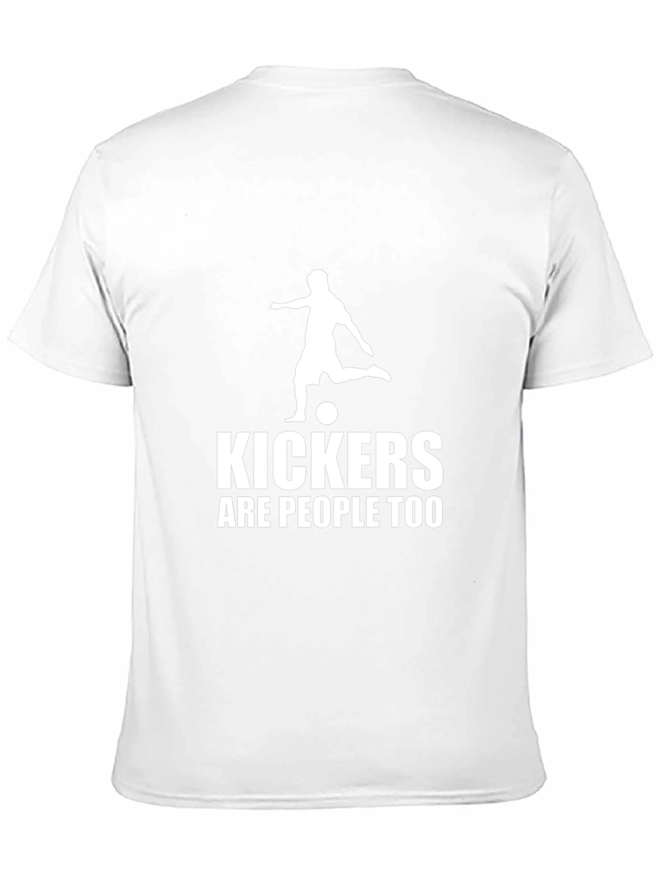Kickers Are People Too Graphic T-Shirt - Black