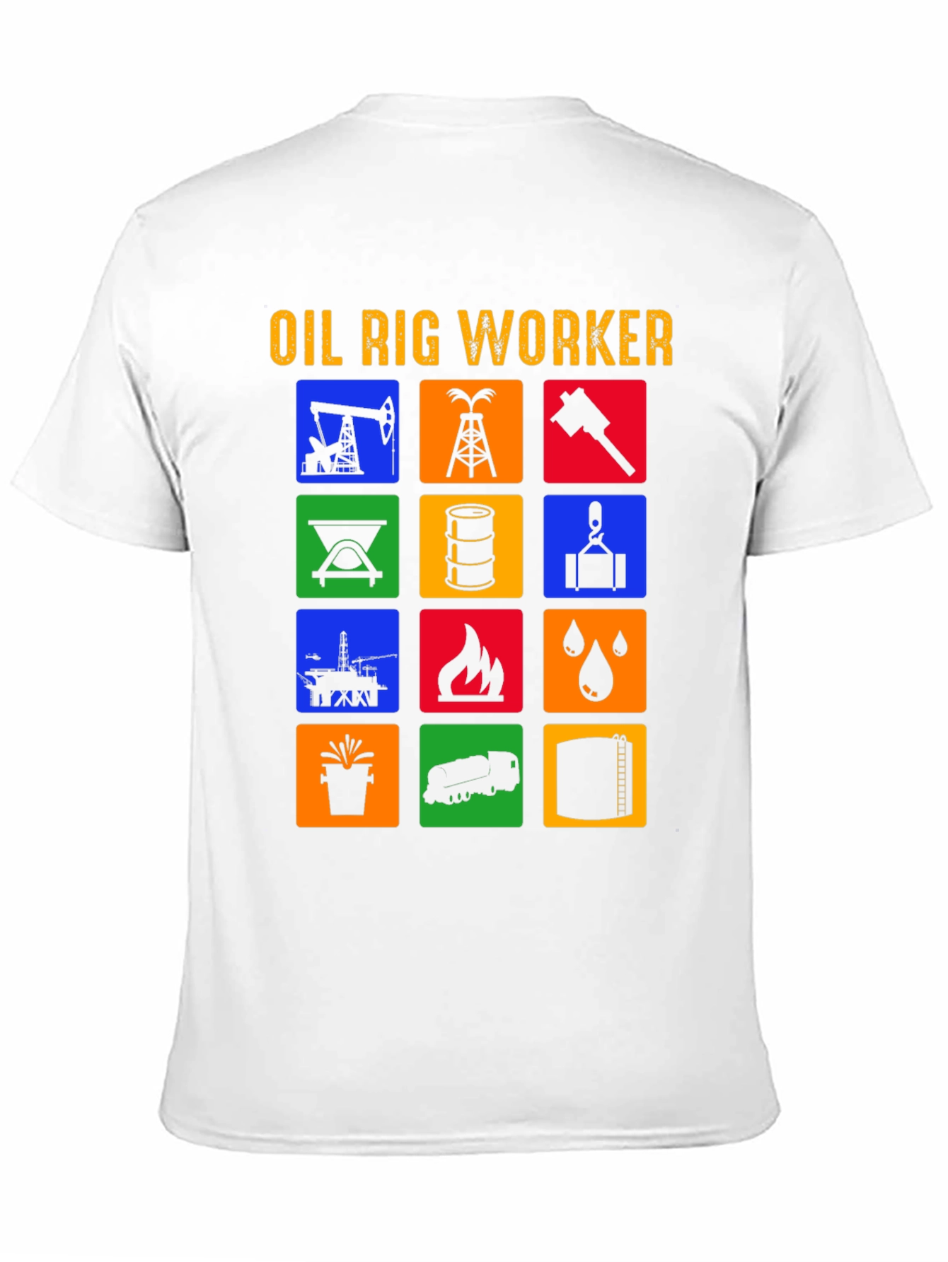 Oil Rig Worker Graphic Tee